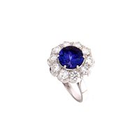 Anneau Soprana Gioielleria Femme in Or Tanzanite 2.18 Ct 50098835 TANZANITE - 50098835 TANZANITE